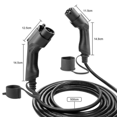 32A Rated Current Type1/SAE J1772 EV Charger Cable for Fast Charging Electric Vehicles