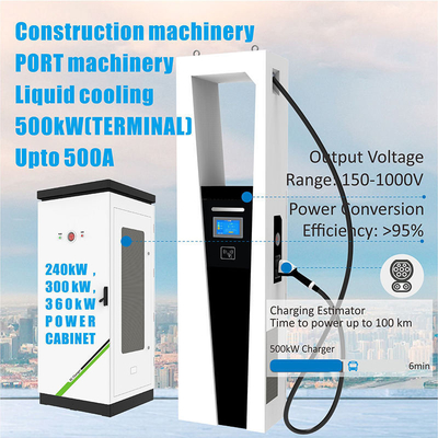 360Kw/600Kw Split Type Ev Ultra-Fast Charging Station with CCS2 Interface Standard