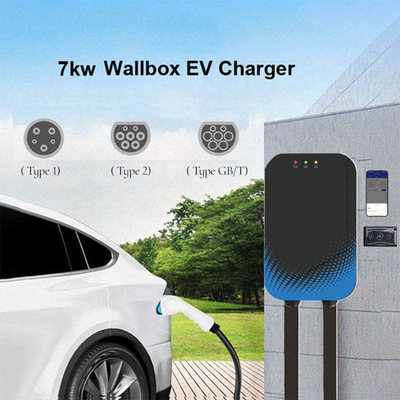 CCS Interface 32A Wallbox Electric Car Charging Station with OCPP 1.6 Communication