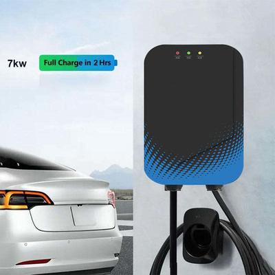 CCS Interface 32A Wallbox Electric Car Charging Station with OCPP 1.6 Communication