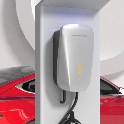 32A Ac Ccs Type 2 EV Charging Station with 5 Meters Cable and 220v -20% Input Voltage